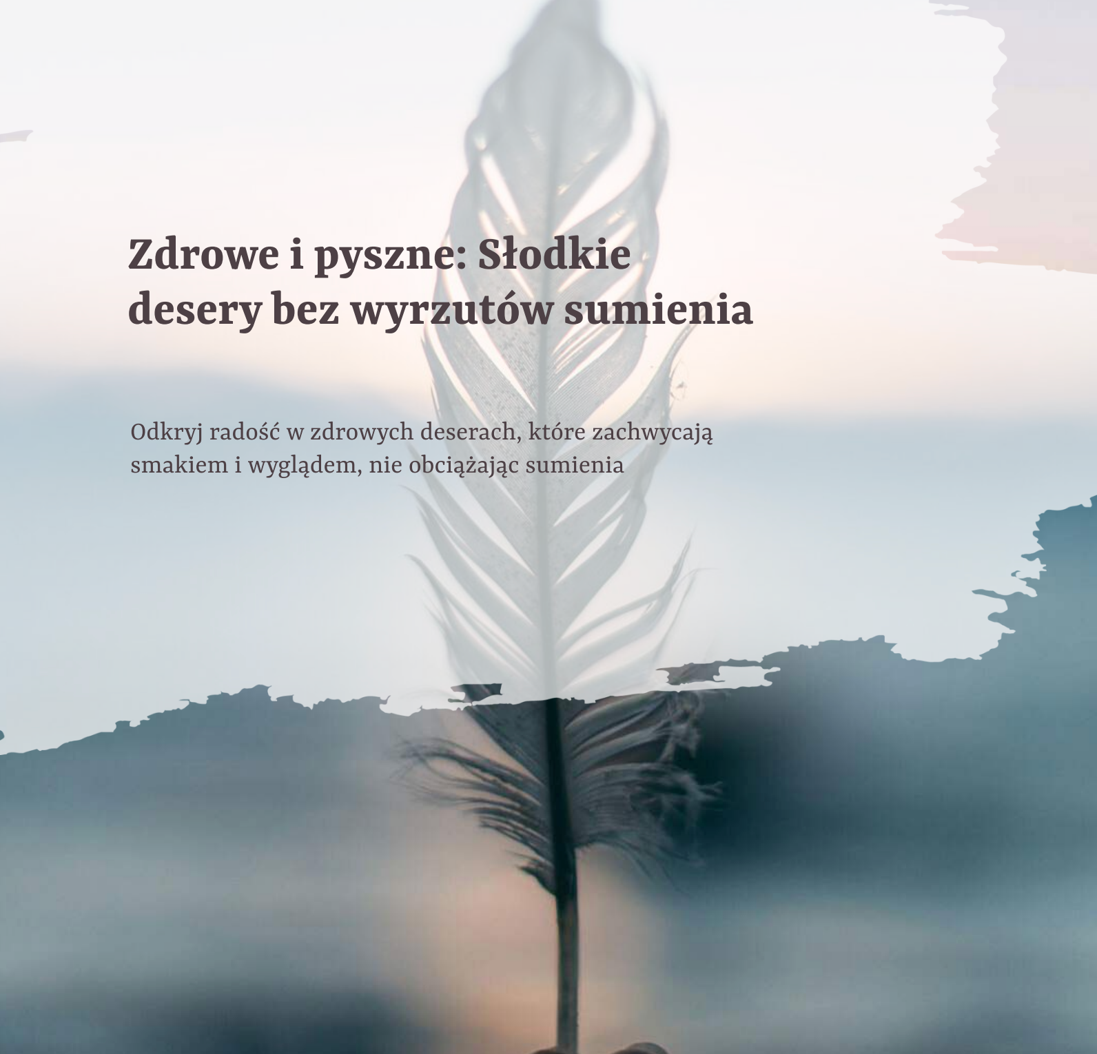 E-book Zdrowe i pyszne: Słodkie desery bez wyrzutów sumienia