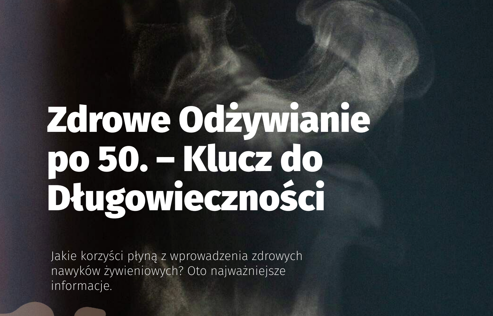 E-book Zdrowe Odżywianie po 50. – Klucz do Długowieczności